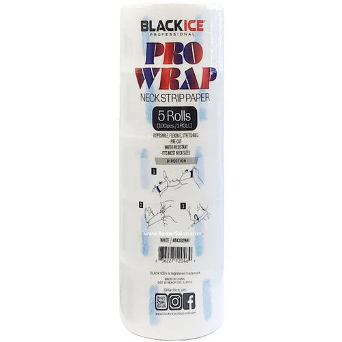Black Ice Disposable Neck Strips