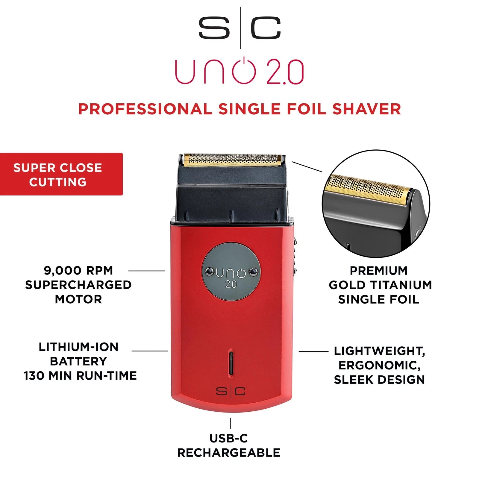 Stylecraft Uno 2.0 Single Foil Shaver